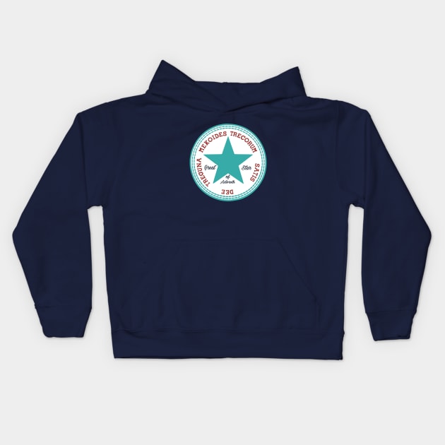 Star of Astoroth Kids Hoodie by rakelittle